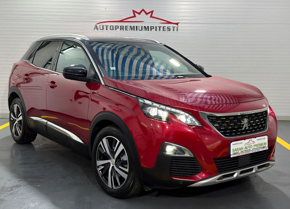 Peugeot 3008 1.2i/130cp/GtLine/Automat/Garantie24luni/Rate/Livrare/NumereRosii