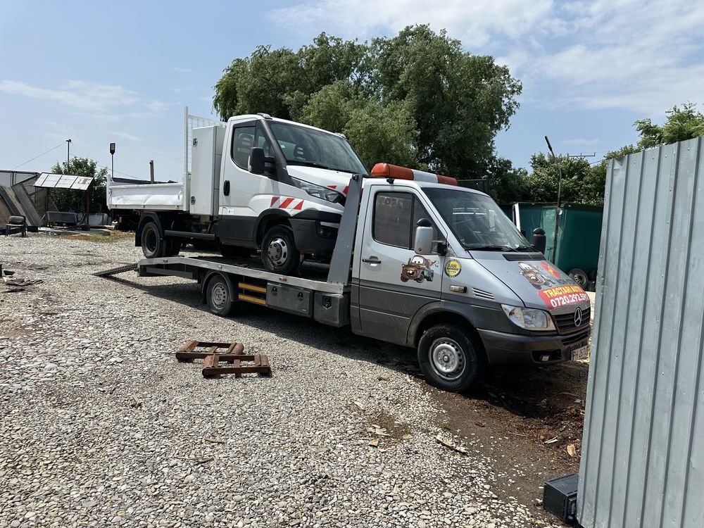 Tractări AUTO dube XXL utilaje moto Ploiești non-stop