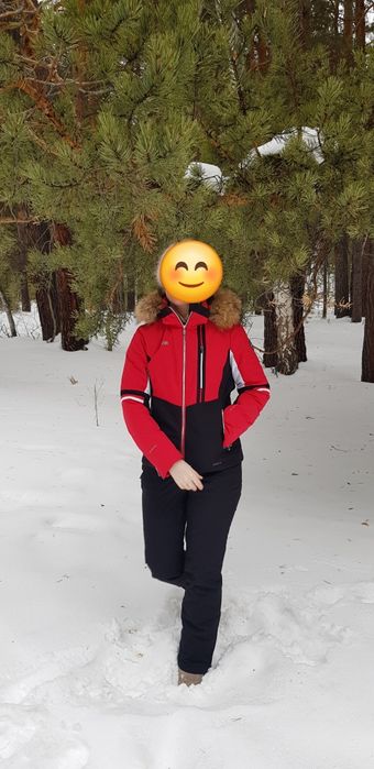 Зимний лыжный костюм