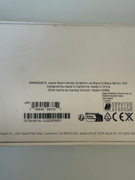 Apple Watch 10 46mm Amanet BKG