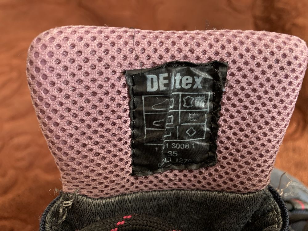 Ghete Deltex Highland Creek piele naturala