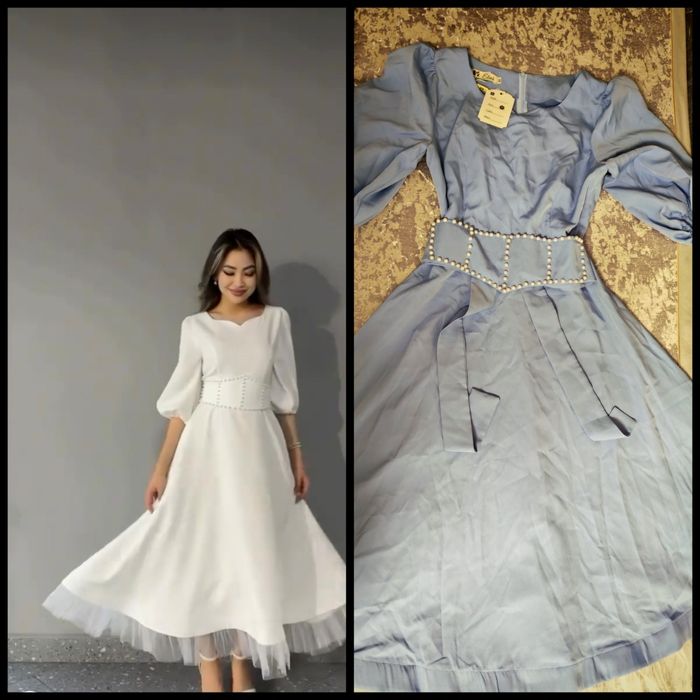 Продам платья голубая