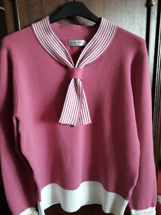 Дамска лилава блуза - памук 65 % и 15 % еластан