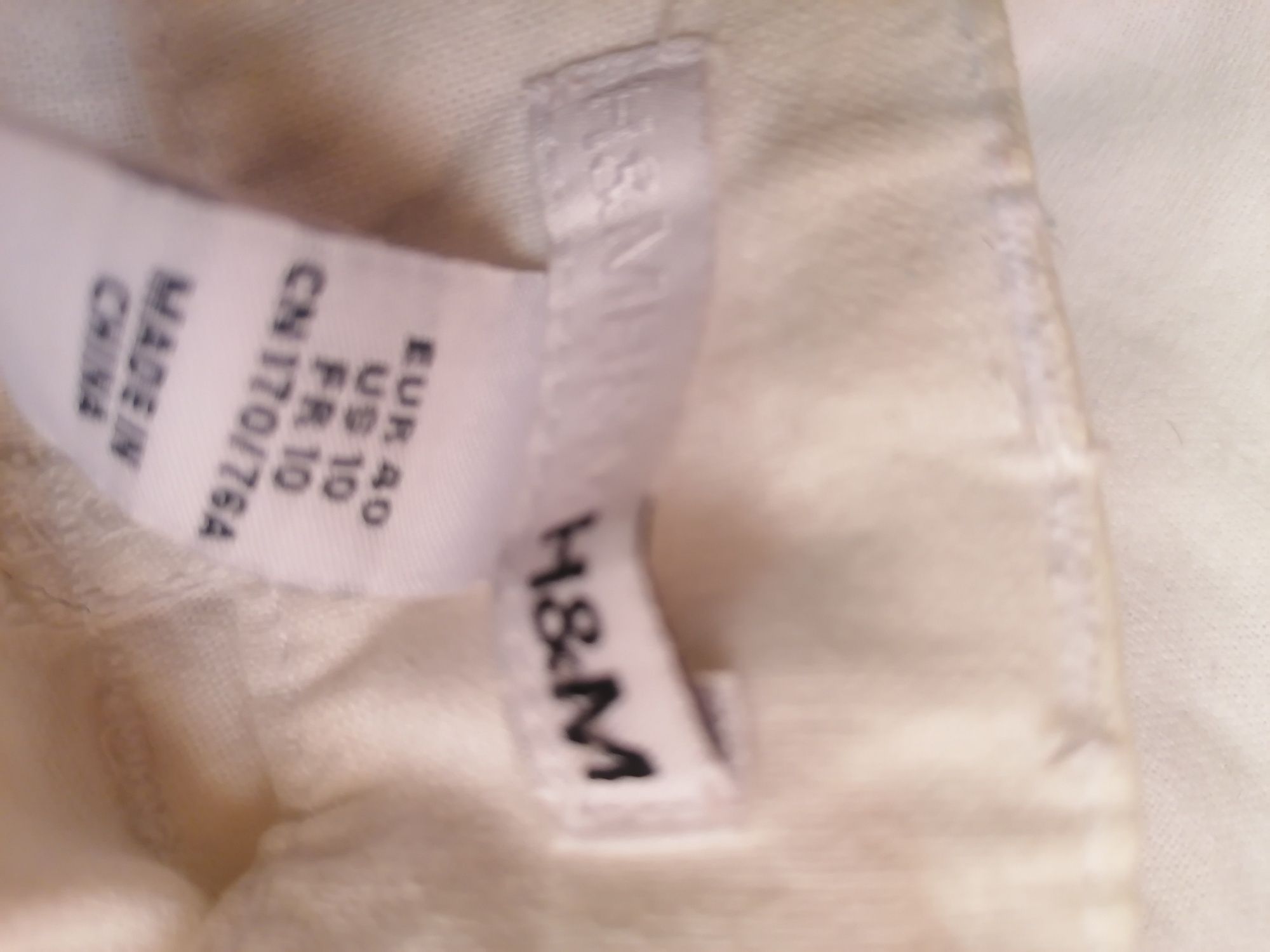 Pantaloni vara H&M albi mărimea 46 și 40