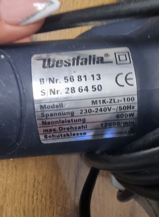 Бисквит машина Westfalia 600w