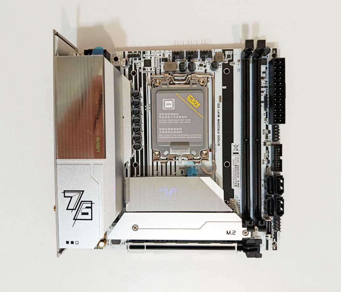Mini-ITX Материнская плата DDR5 Новый!