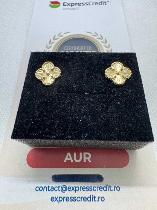 Cercei din aur 14k (67322.2/ 10 Pacurari 1) Garantie 2 ani!