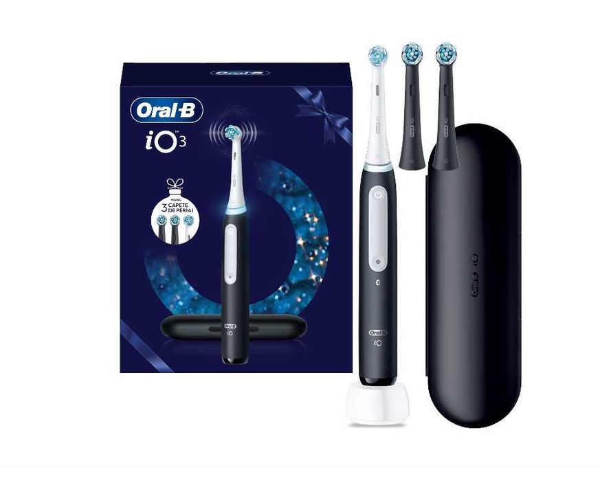 Set cadou periuta de dinti electrica Oral-B iO3 + 2