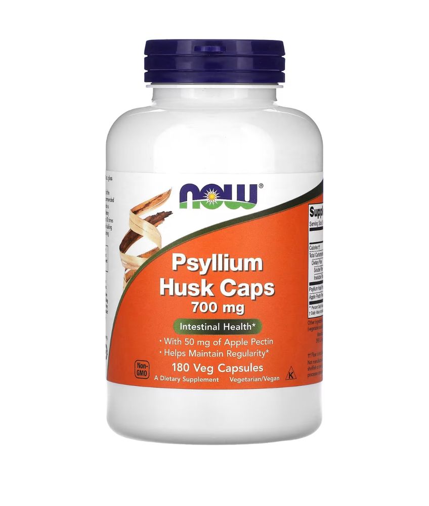 Псиллиум Psyllium оболочка семян подорожника в капсулах