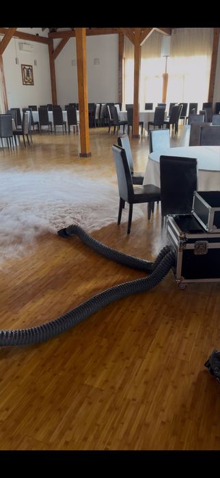 Platforma 360 completa + masa cocktail + masina de fum profesionala