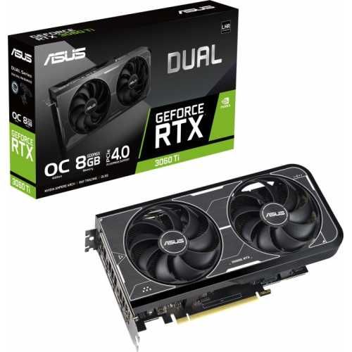 Placa video ASUS GeForce RTX 3060 Ti Dual OC 8GB GDDR6X 256-bit noua