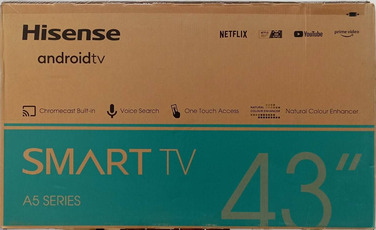 Телевизор Hisense (43) SMART Android TV A6N Series  4K  Доставка
