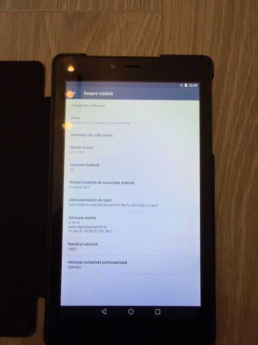 Tableta Vodafone 1100 functionala