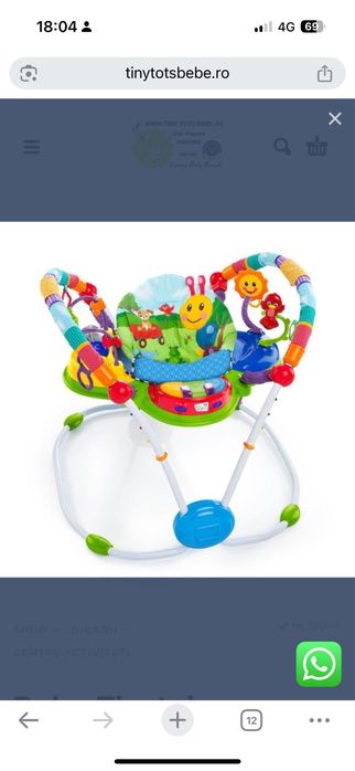 Vand Jumper bebe-Baby Einstein Neighbourhood friends