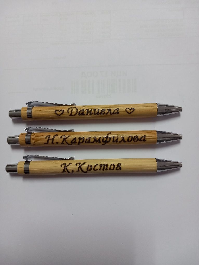 Ръчно гравирани химикали