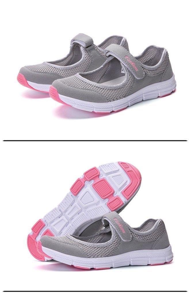 Спортни, летни дамски обувки от дишаща материя в 4 цвята