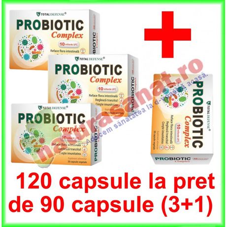 Probiotic Complex 30 capsule 3+1 GRATIS Cosmo Pharm