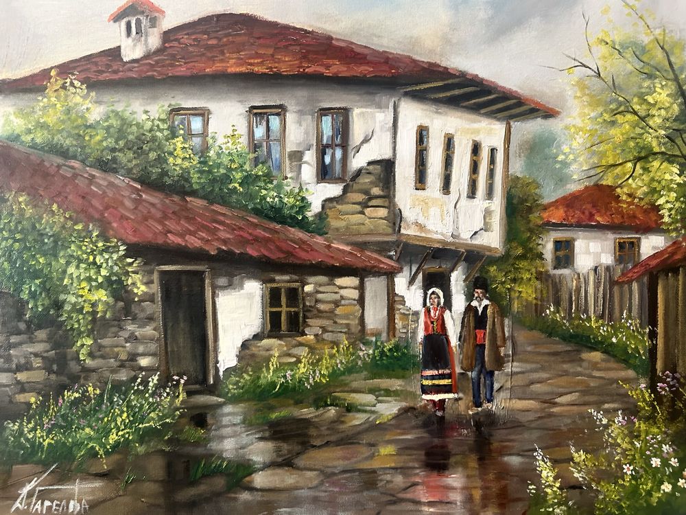 Картини с маслени бои.