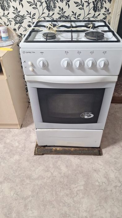 Газовая плита с авто поджогом