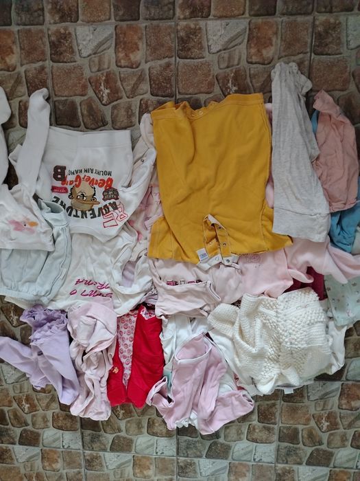 Lot mare haine fetițe și baieti mărimea 56-74