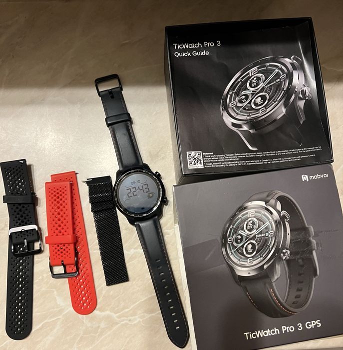 Смарт часовник Ticwatch Pro 3 GPS