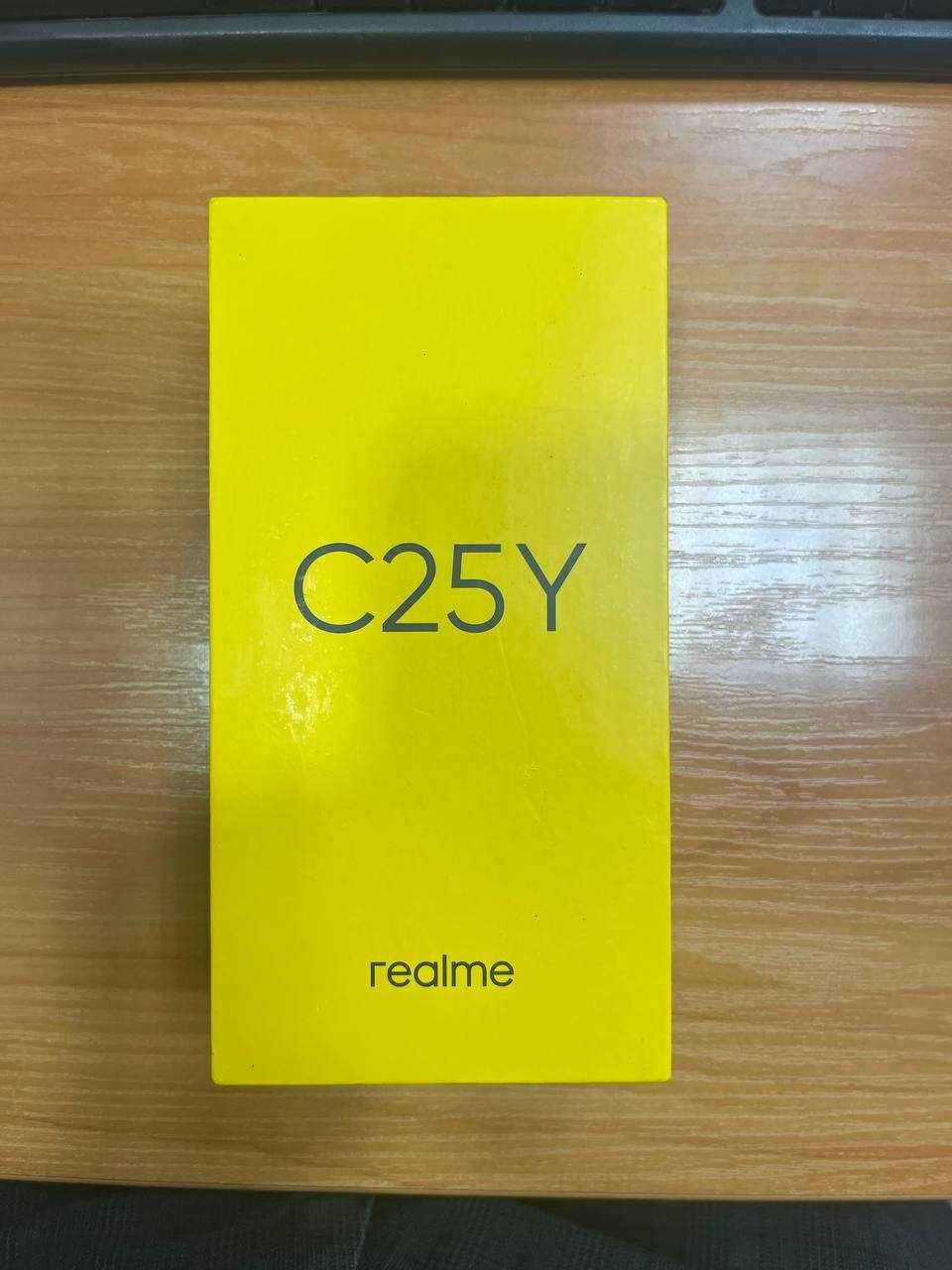 Realme C25Y metal grey 4/64 Новый