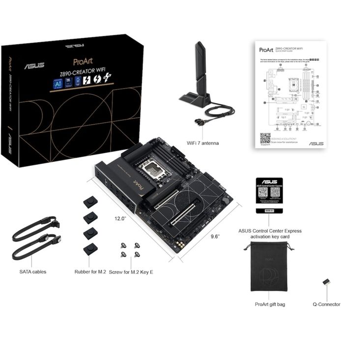 Placa de baza ASUS ProArt Z890-CREATOR WIFI, Socket LGA1851