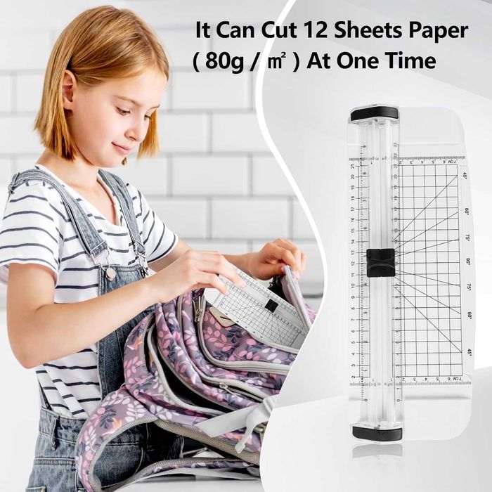 НОВА! A5 мини гилотина за хартия – прецизен и безопасен ротационен нож