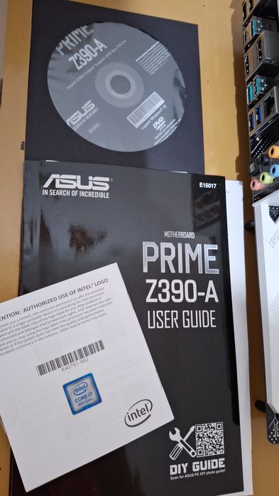Vand kit i7 9700 cu Asus Prime Z390A 32 gb ddr4