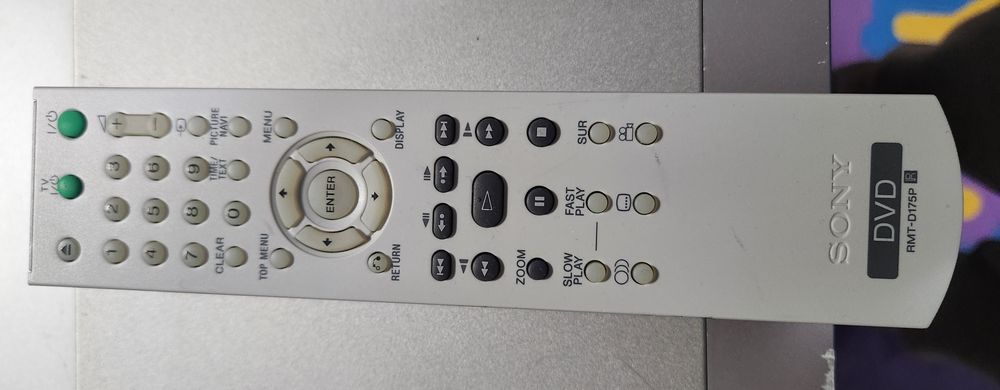 Receiver Sony cu DVD Sony și telecomandă