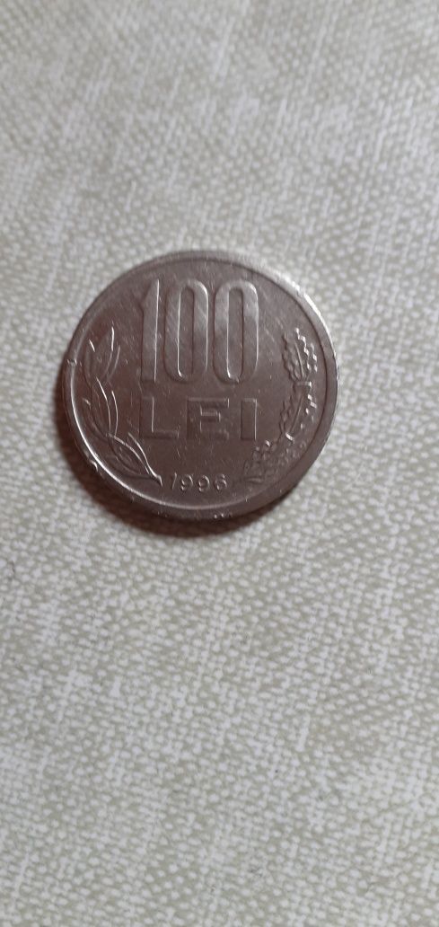 Moneda 100 lei cu Mihai  Viteazu