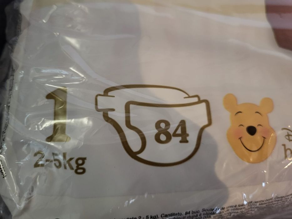 Scutece Huggies Extra Care nr 1, 84 buc