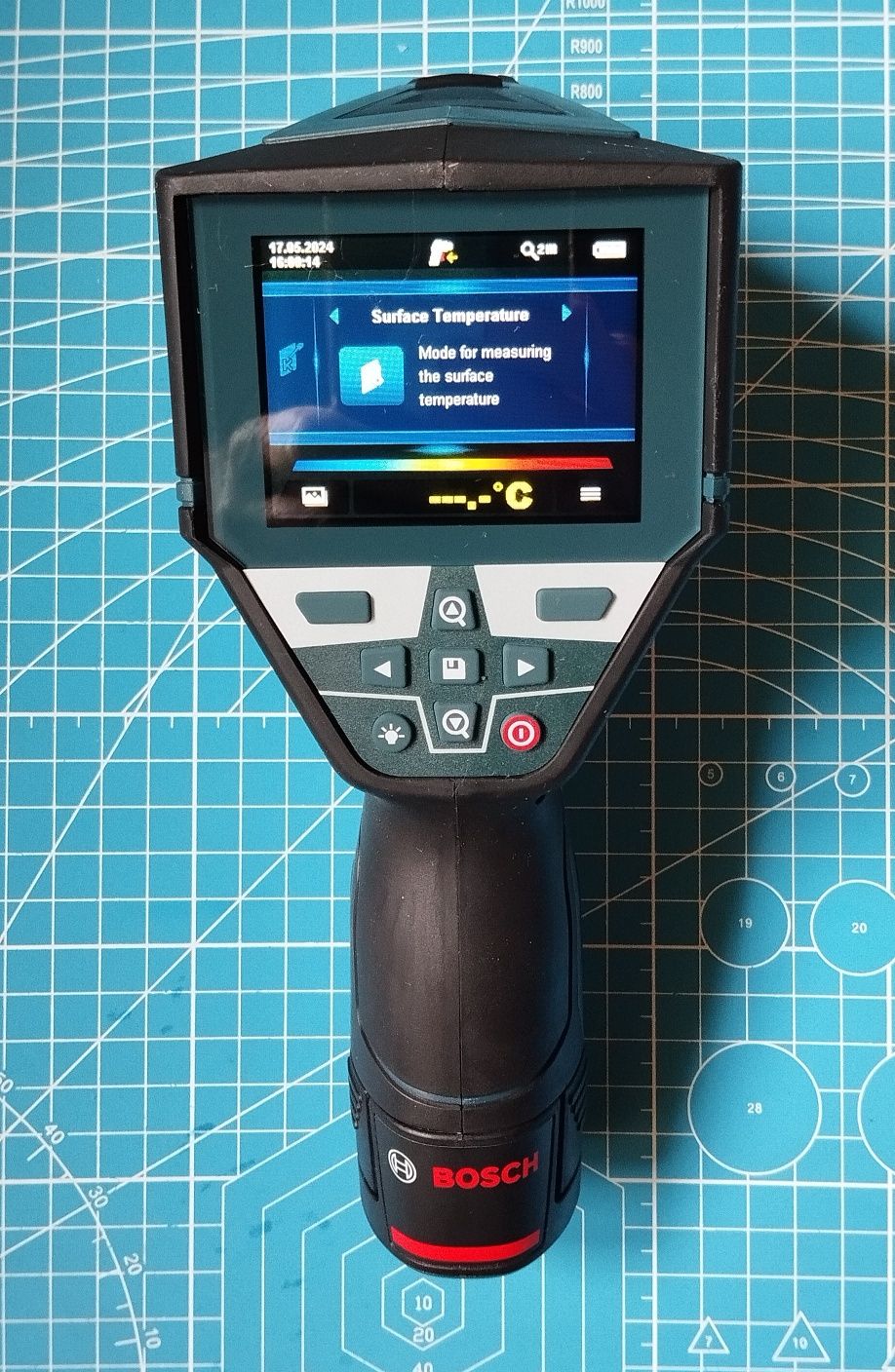 Termodetector umidometru cu bluetooth Bosch GIS 1000 C