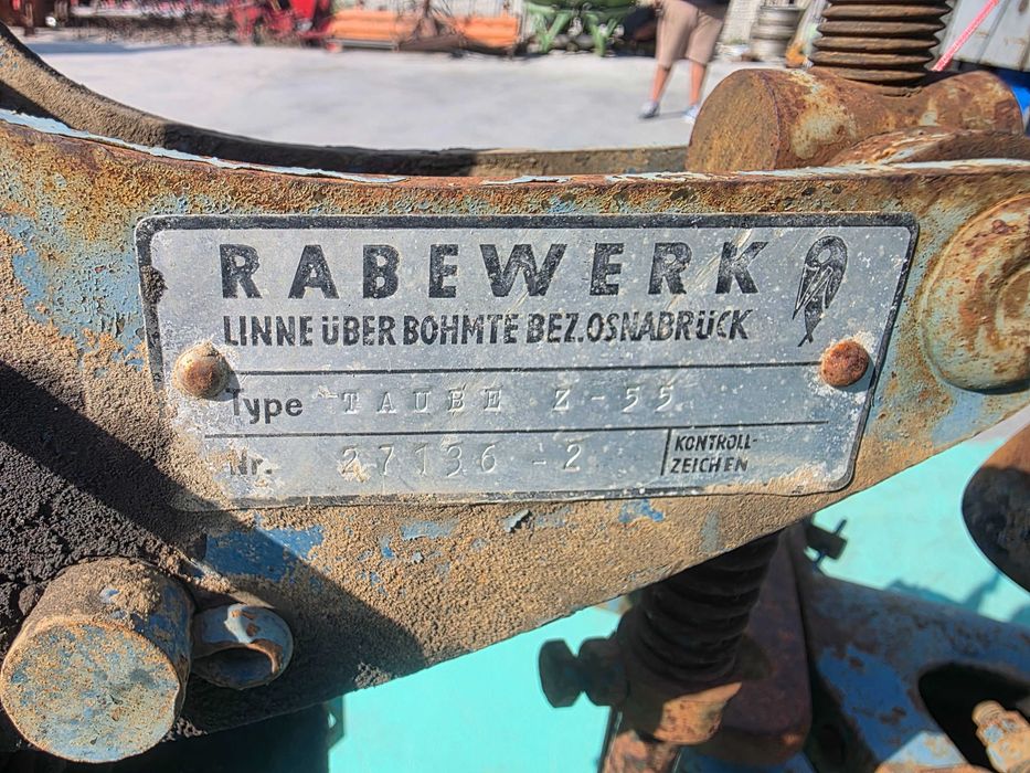 Plug Rabewerk  EL 55 reversibil cu  2 brazde