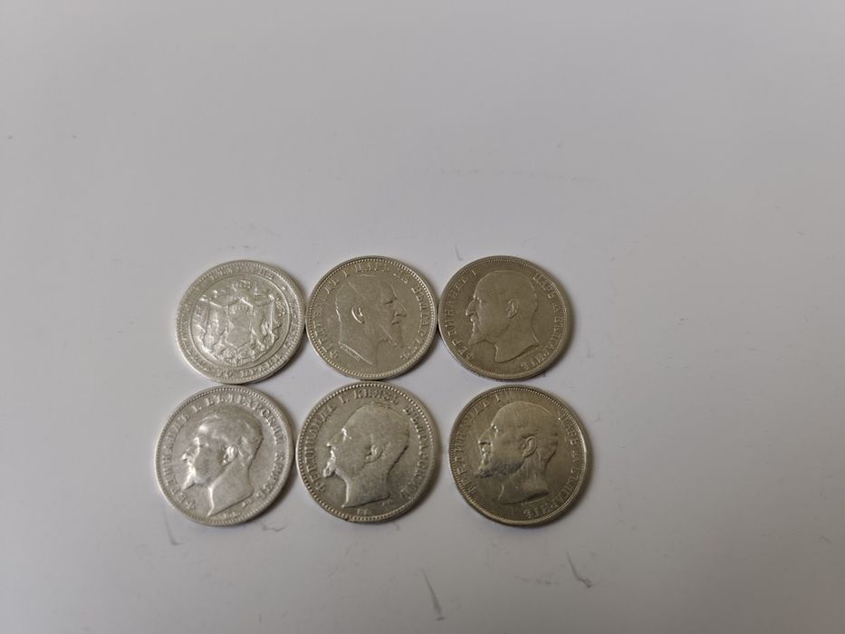 Лот Царски Сребърни Левчета различни години