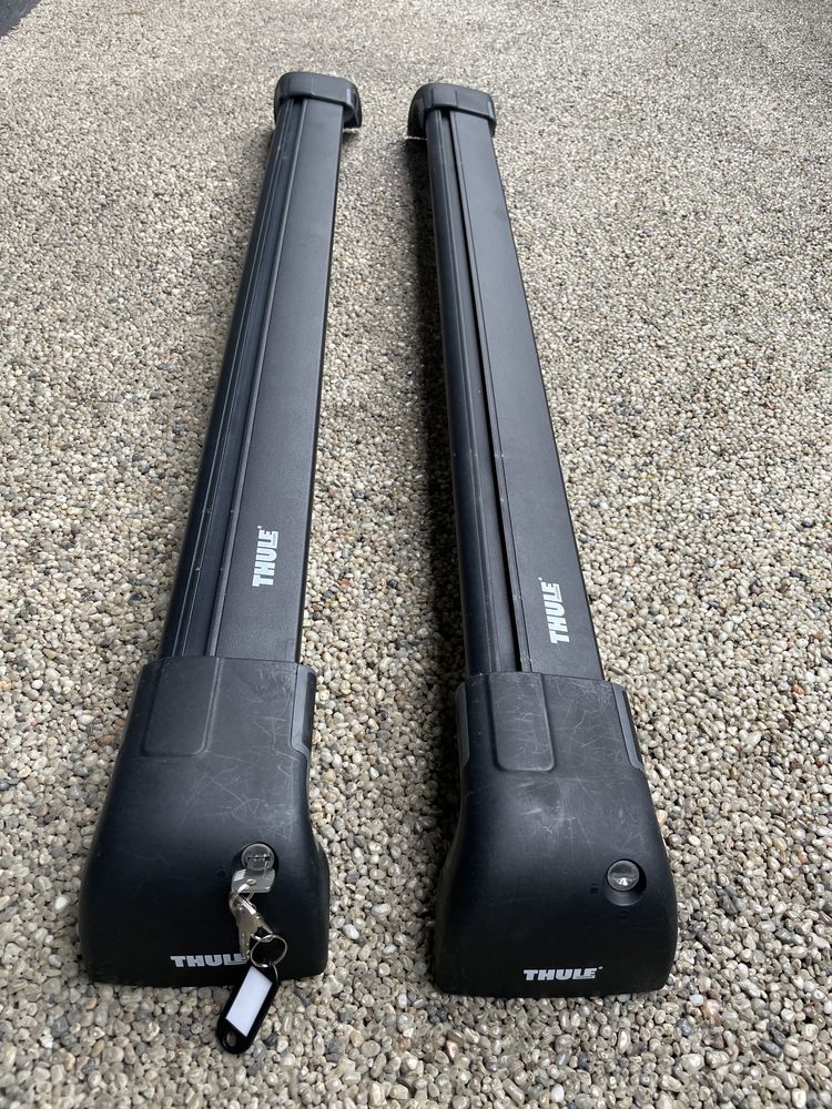 Bare transversale Thule Wingbar Edge black BMW 5 (G30)