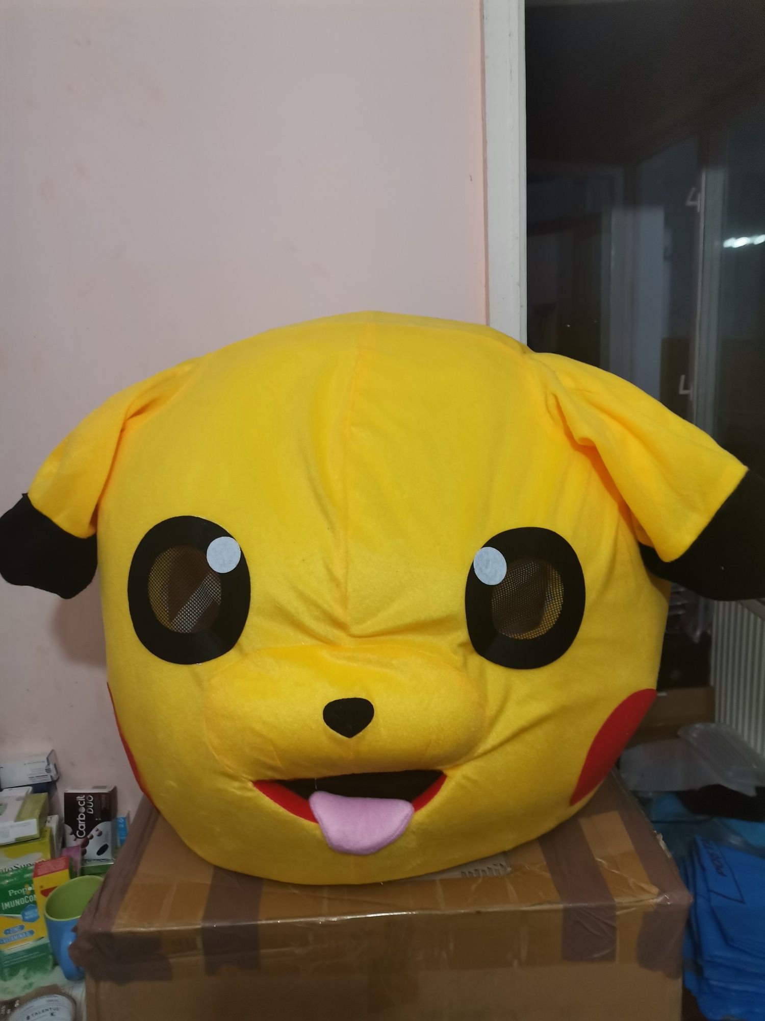 Costume Cosplay Mascote Pikachu nou, Evenimente, petreceri, carnaval
