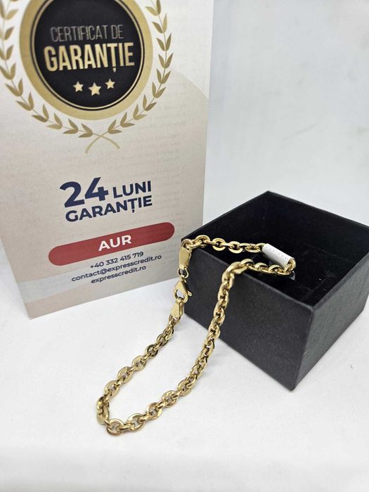Bratara aur 14k 3.80gr ( Ag1 Alexandru b52075 ) *Garantie 2 ani