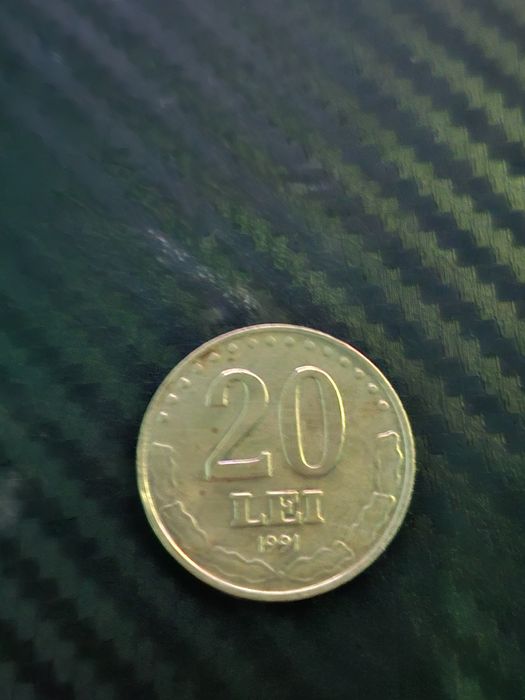 Moneda Romaneasca de 20 lei din anul 1991