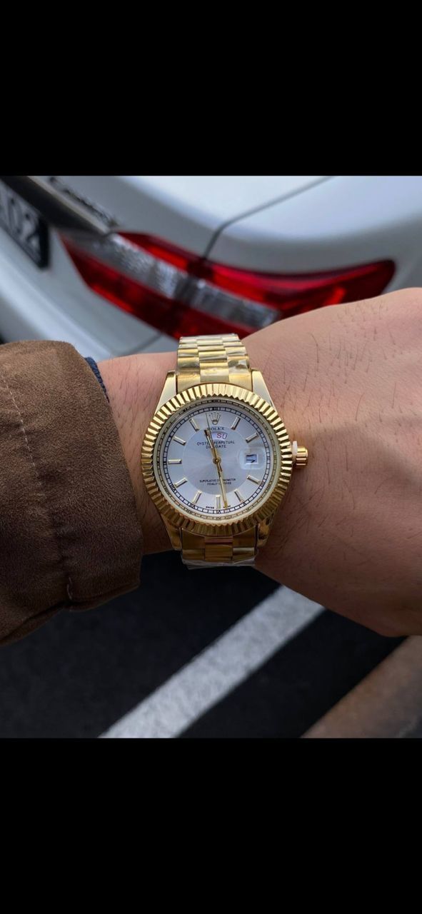 Мужские люксовые часы Ролекс Rolex, на подарок