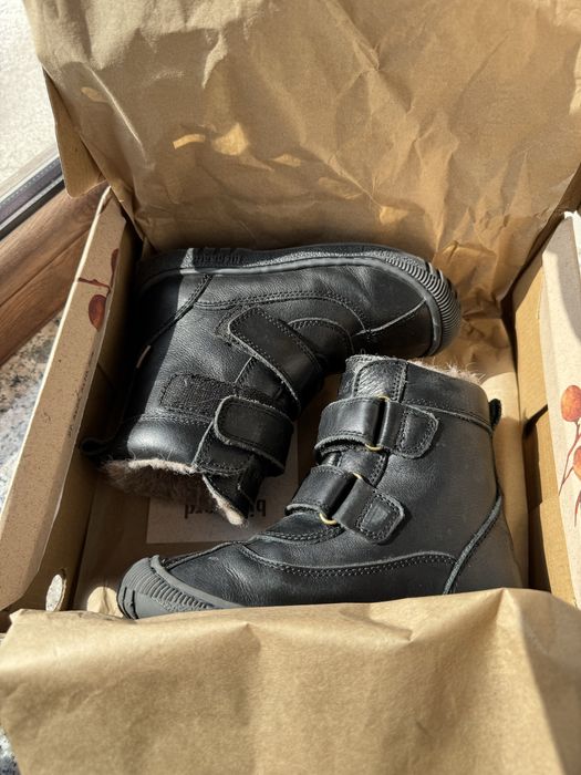 Ghete botine piele iarna copii marca Bisgaard