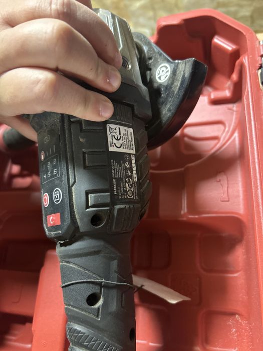 Безчетков ъглошлайф parkside