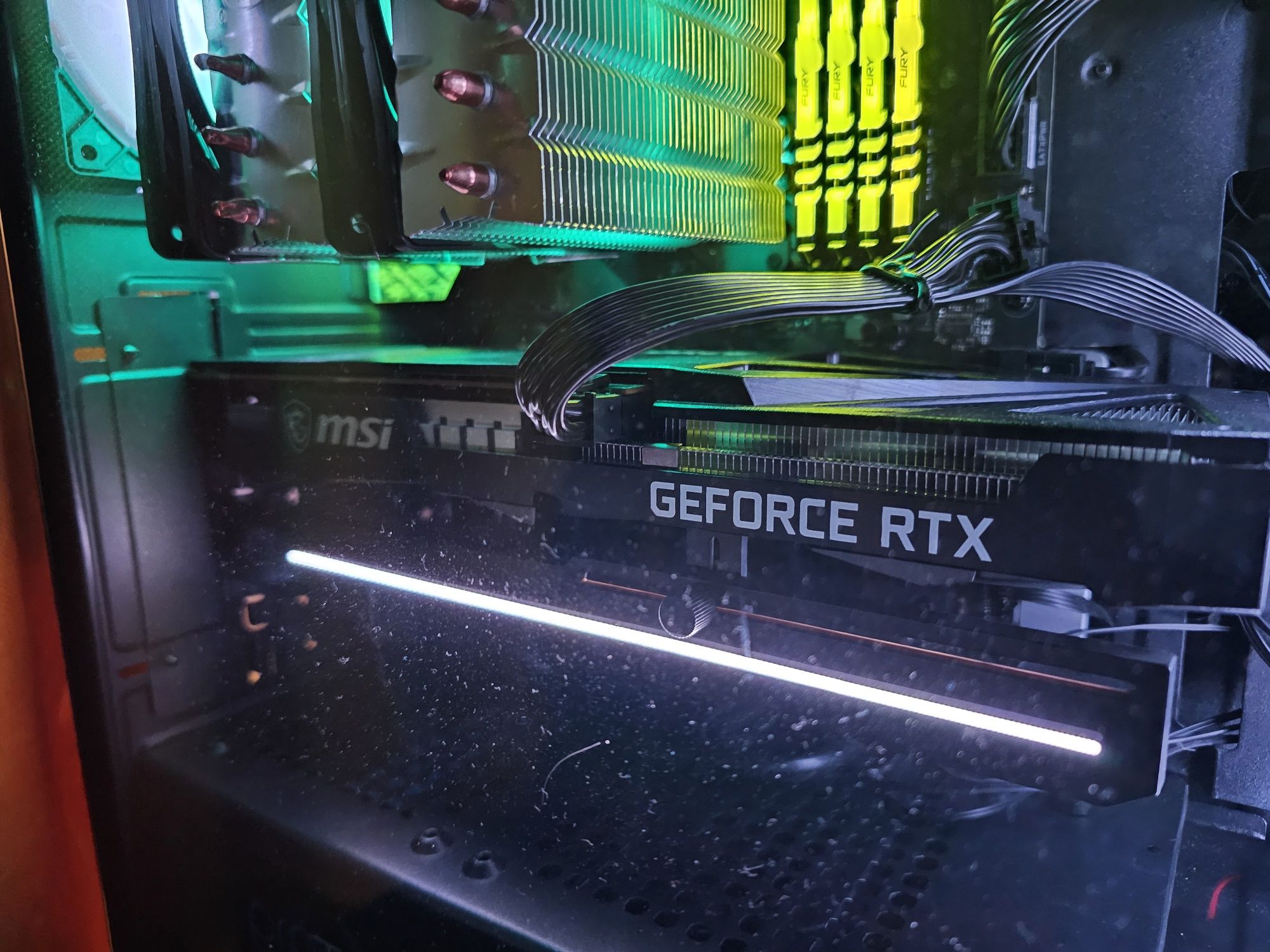 Placa Video Msi GeForce RTX 3060 Ti Ventus 3x OC 8GB 256 bit