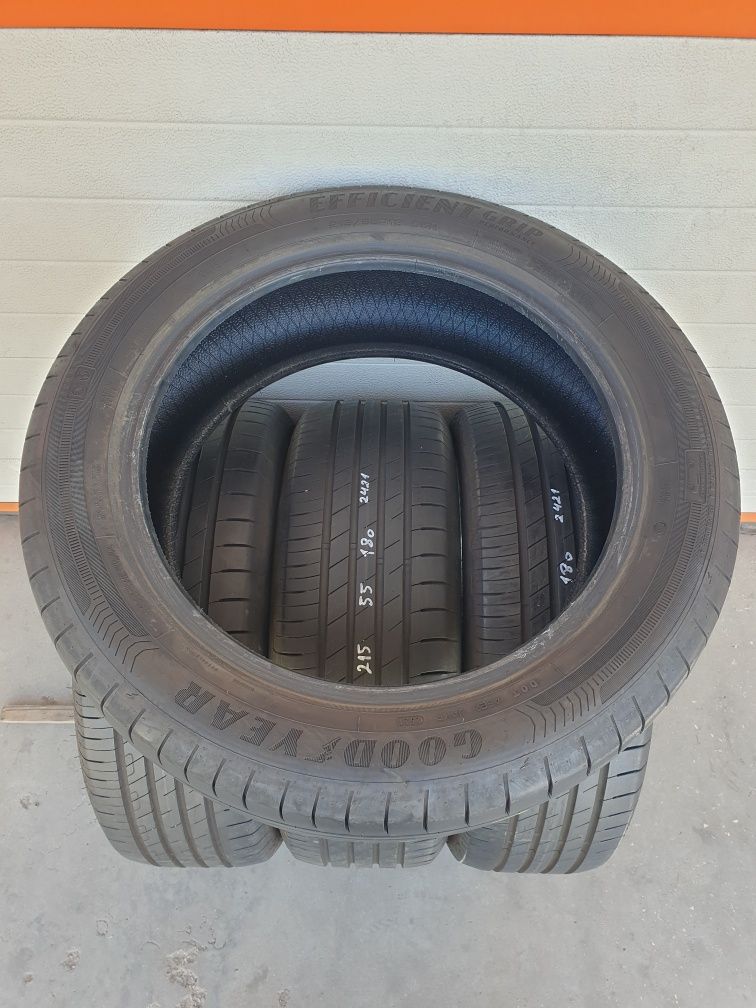 Летни гуми 4 броя GOODYEAR EficientGrip 215 55 R18 дот 2521