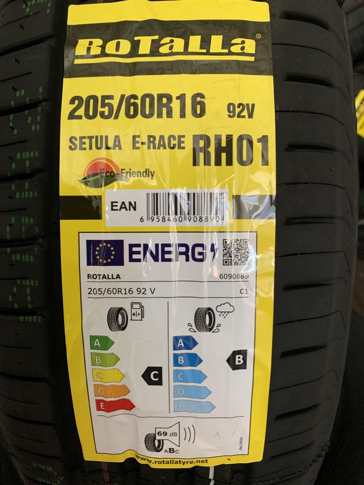 Нови летни гуми ROTALLA SETULA E-RACE RH01 205/60R16 92V НОВ DOT