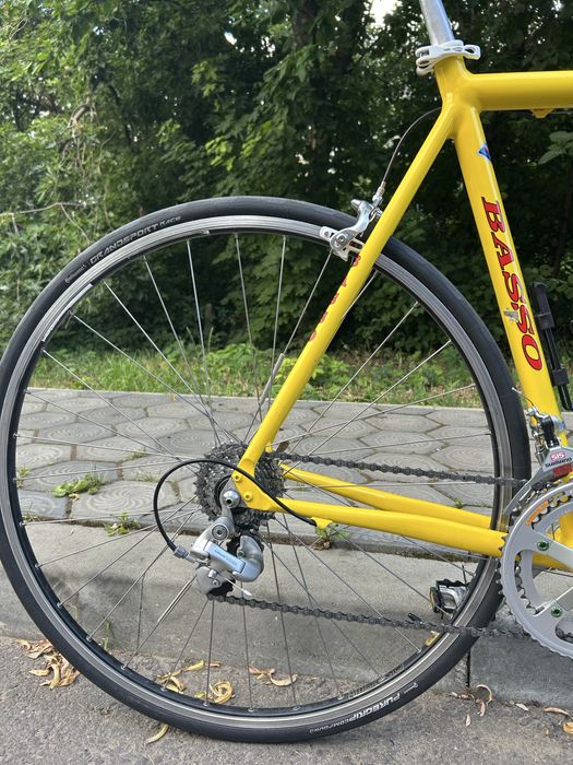 Bicicleta de sosea vintage BASSO Italia Shimano 600 Cadru Columbus