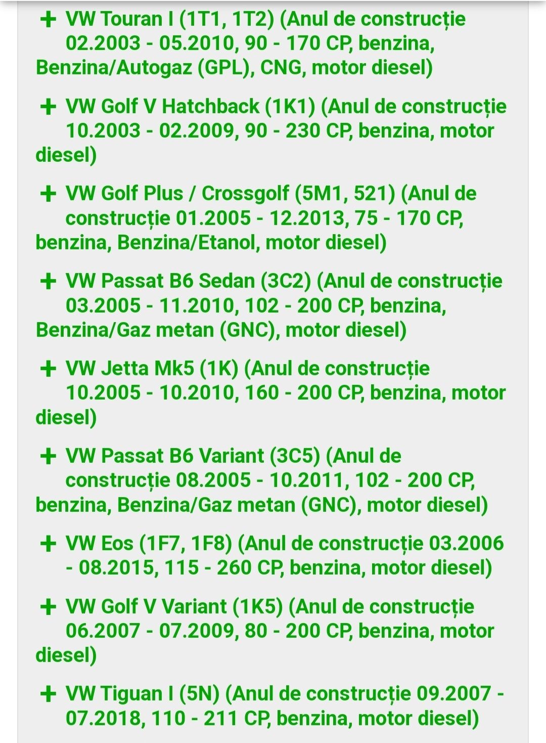 Discuri frana TRW spate VW Passat, Skoda, Audi, Seat