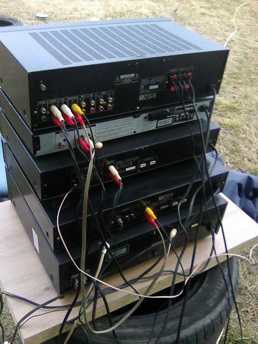 vand boxe pasive de putere audioline 350-700w si o linie sony