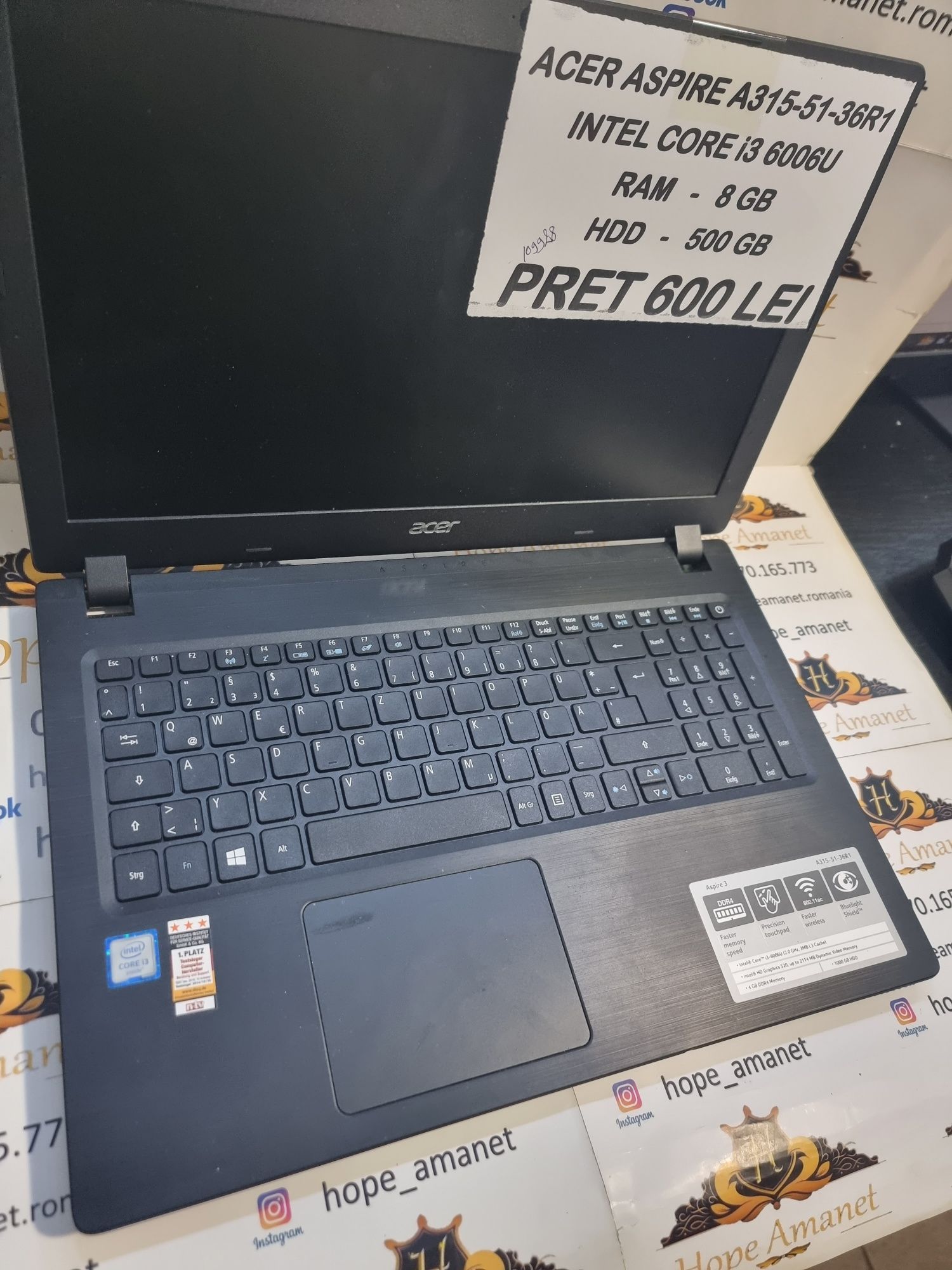 Hope Amanet P6 Laptop Acer