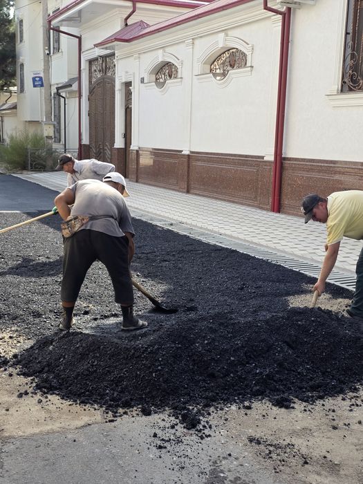 Asfalt Sizga Kerakli sifatda Asfaltlash ishlari Asfalt yotqizamiz